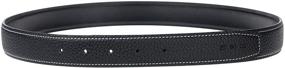 img 3 attached to Versatile Genuine Leather Men's Accessories: Find Your Perfect Replacement Strap