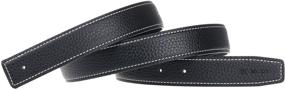 img 4 attached to Versatile Genuine Leather Men's Accessories: Find Your Perfect Replacement Strap