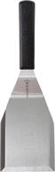 🍔 mundial 5687hh heat-resistant steak and hamburger turner/spatula - 5 x 4 inches, black handle - ideal for grilling logo