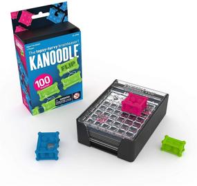 img 4 attached to 🧩 Educational Insights Kanoodle Flip 3-D Puzzle Game: A Brain-Teasing Logic Game for All Ages, Featuring 100 Challenges!