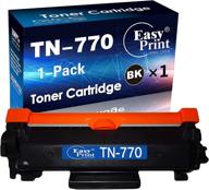 🖨️ easyprint 1-pack black tn770 tn-770 compatible toner cartridge replacement for brother hl-l2370dw mfc-l2750dw hl-l2370dwxl mfc-l2750dwxl printer logo