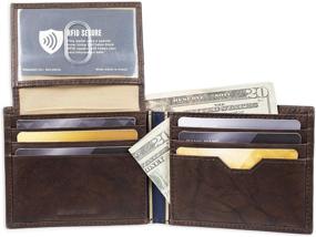 img 1 attached to 🔒 Durable Dockers Security Blocking Wallet: Men's Must-Have Wallets, Card Cases & Money Organizers