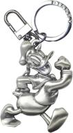 🐥 accessorize with disney magic - authentic donald duck pewter keyring! logo
