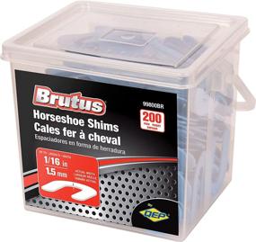 img 3 attached to 🔧 Horseshoe Shim Tile Spacers: Revolutionary Design for Accurate Tile Alignment - Brutus 99800BR