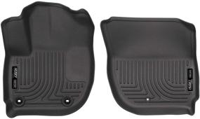 img 4 attached to 🚗 Husky Liner 18491s Front Floor Liners: Perfect Fit for 15-17 Fit and 16-17 HR-V Models