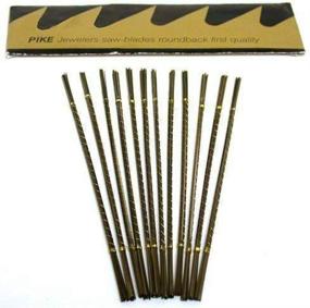 img 1 attached to 🔪 Pike Jeweler's Saw Blades #3/0 - Pack of 144