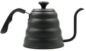 img 4 attached to ☕ SKEMIX Pour Over Coffee Kettle - Black Gooseneck Dripper with Thermometer - Stovetop Travel Kettle for Coffee Pour Over - 40 Ounce - Ideal for Brewing Perfect Coffee and Tea