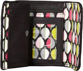 img 1 attached to Enhanced Microfiber Compact Protection Handbags & Wallets for Women by Vera Bradley