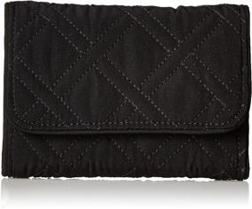 img 4 attached to Enhanced Microfiber Compact Protection Handbags & Wallets for Women by Vera Bradley