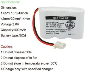 img 3 attached to Geilienergy совместимый BT 17333 BT 27333 GESPCH06