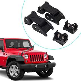 img 4 attached to Catch Latch Compatible 2007 2018 Wrangler
