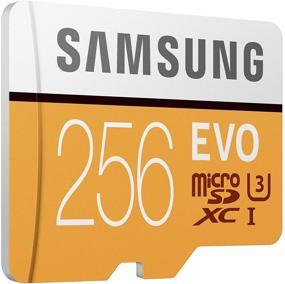 img 3 attached to 📱 Карта памяти SAMSUNG 256GB MicroSD Evo с адаптером - 100MB/s UHS-3 (MB-MP256GA/AM)