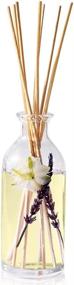 img 2 attached to 🌿 Reed Diffuser Set: Urban Naturals Lavender Vanilla Room Scent Infuser with Real Lavender & Natural Flowers – Soothing Aromatherapy, Perfect Housewarming Gift Idea