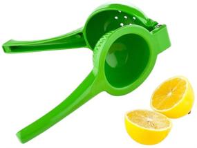 img 4 attached to 🍋 Lux Citrus Juicer, Premium Lemon Squeezer - Ergonomic Handle, Interlocking Design, Handheld Aluminum Juicer for Efficient Lemon Squeezing - Restaurantware