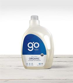 img 1 attached to GO by greenshield organic: USDA Certified Organic 100 oz. Laundry Detergent - Free & Clear, Powerful Cleaning for All Fabrics