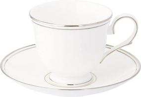 img 1 attached to 💎 Exquisite Lenox Federal Platinum Bone China 5-Piece Place Setting for One - Timeless Elegance in Brilliant White