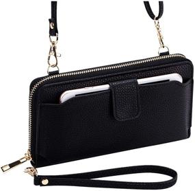 img 3 attached to 👜 Women's Handbag Wallet Wristlet Crossbody Cellphone Purse 8.34.31.4