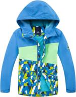 loktarc lightweight waterproof hooded raincoats for boys - jackets & coats logo