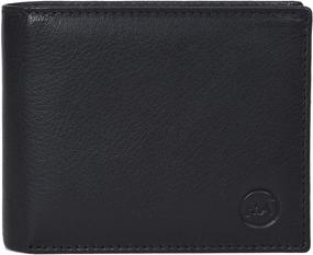 img 4 attached to Rustic Ambrose Bifold Leather Currency: Authentic Elegance for Your Cash