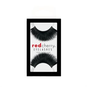 img 1 attached to Улучшите свой внешний вид с искусственными ресницами Red Cherry №199: 3 пары для потрясающего взгляда