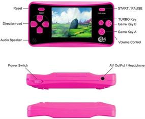 img 1 attached to 🎮 Portable Handheld Console: Perfect Birthday Gift for Children
