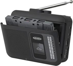 img 2 attached to 📻 JENSEN MCR-75 Personal Cassette Player/Recorder with Built-In AM/FM Radio