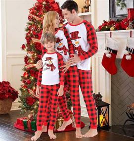 img 3 attached to 🎄 Get Cozy and Festive with our Matching Family Christmas Reindeer Sleepwear!