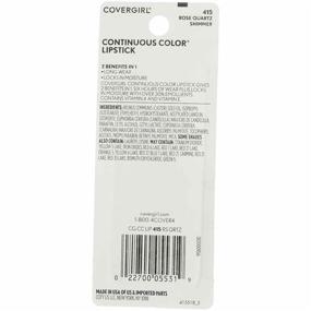 img 2 attached to Rose Quartz 415 Continuous Color Lipstick by COVERGIRL - .13 oz (packaging may vary)