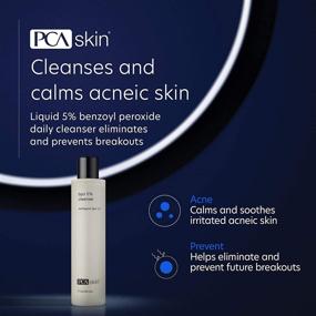 img 3 attached to 💧 PCA SKIN BPO 5% Cleanser: Clarifying Daily Face Wash for Oily/Acne-Prone Skin (7 oz) - Ultimate Solution for Oil Control and Acne Treatment