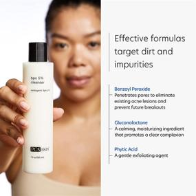 img 2 attached to 💧 PCA SKIN BPO 5% Cleanser: Clarifying Daily Face Wash for Oily/Acne-Prone Skin (7 oz) - Ultimate Solution for Oil Control and Acne Treatment