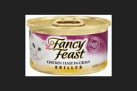 🐱 fancy feast grilled chicken feast in gravy cat food - 3 oz pack of 24 logo