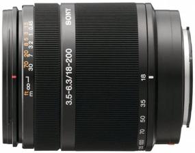 img 2 attached to Сони DT 18-200 мм f/3.5-6.3 асферический ED зум-объектив: идеально подходит для цифровой зеркальной фотокамеры Sony Alpha.