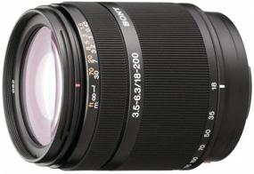 img 3 attached to Sony DT 18-200mm f/3.5-6.3 Aspherical ED Zoom Lens: Perfect for Sony Alpha DSLR Camera