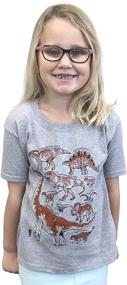 img 1 attached to 🦖 Cool Dino Fan T-rex Raptor Child Kid's T-Shirt for Dinosaur-themed Parties!