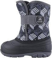 👦 kamik unisex-child snowbug4 snow boot: superior warmth and durability for kids логотип