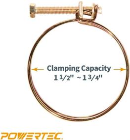 img 2 attached to 💪 Efficient Wire Securing with POWERTEC 70214 Double Wire Clamp