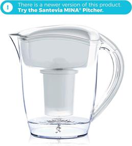 img 2 attached to 💧 Santevia Classic Alkaline Water Filter Value Pack - 3-Pack Home Water Pitcher Filter: Adds Minerals, Makes Alkaline Water, Filters Chlorine and Lead