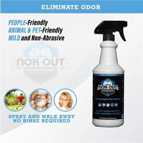 img 2 attached to Powerful Nok Out Odor Remover: Pet Deodorizer and Cleaning Spray | 32 Fluid Ounce Spray