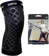 🔥 large spark kinetic knee sleeve logo