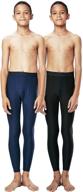 👖 devops boys 2-pack upf 50+ compression tights sport leggings baselayer pants" - optimized product title: "devops boys 2-pack upf 50+ compression tights | sport leggings | baselayer pants logo