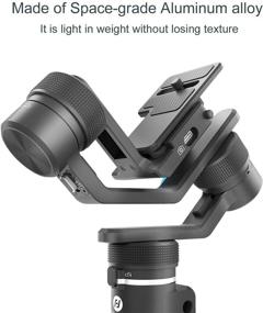 img 2 attached to 📸 Feiyu G6 Max Kit 3-Axis Splash-Proof Stabilizer YouTube Video Gimbal Tool for Mirrorless Camera Sony a6400 a6500 Sony RX100, Smartphones iPhone, Samsung Action Camera GoPro Hero 8 7 6, Sony RX0