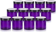 large purple free refillable plastic logo