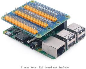 img 3 attached to 🔌 Enhance Raspberry Pi Capabilities with MakerFocus GPIO Extension Board: Compatible with Pi 4B/Pi3/2