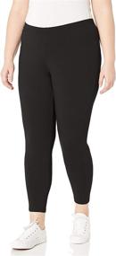 img 4 attached to 👖 Just My Size Women's Plus-Size Stretch Jersey Legging" - Enhanced for SEO: "Women's Plus-Size Stretch Jersey Legging by Just My Size