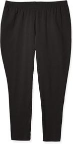 img 1 attached to 👖 Just My Size Women's Plus-Size Stretch Jersey Legging" - Enhanced for SEO: "Women's Plus-Size Stretch Jersey Legging by Just My Size