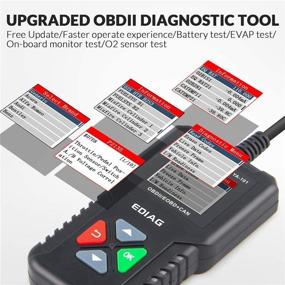 img 3 attached to 🔍 KINGBOLEN OBD2 Scanner: Advanced Engine Light Check & O2 Sensor Code Reader with Full OBD2 Functions - Supports Mode6, EVAP Systems, and DTC Lookup