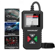 🔍 kingbolen obd2 scanner: advanced engine light check & o2 sensor code reader with full obd2 functions - supports mode6, evap systems, and dtc lookup logo