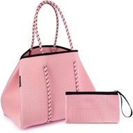 👜 chic & versatile neoprene tote bag: somewhere haute for women logo