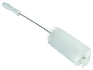 🧽 vikan 53705 soft tube brush - polyester, 2-25/64" x 20" oal, white - efficient cleaning tool logo