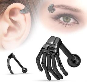 img 2 attached to Surgical Skeleton Eyebrow Cartilage Piercing